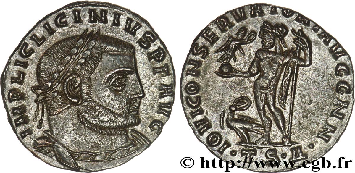 LICINIUS Ier Follis ou nummus FDC