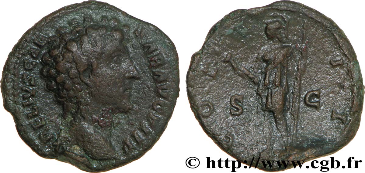 MARC AURÈLE Dupondius TB+