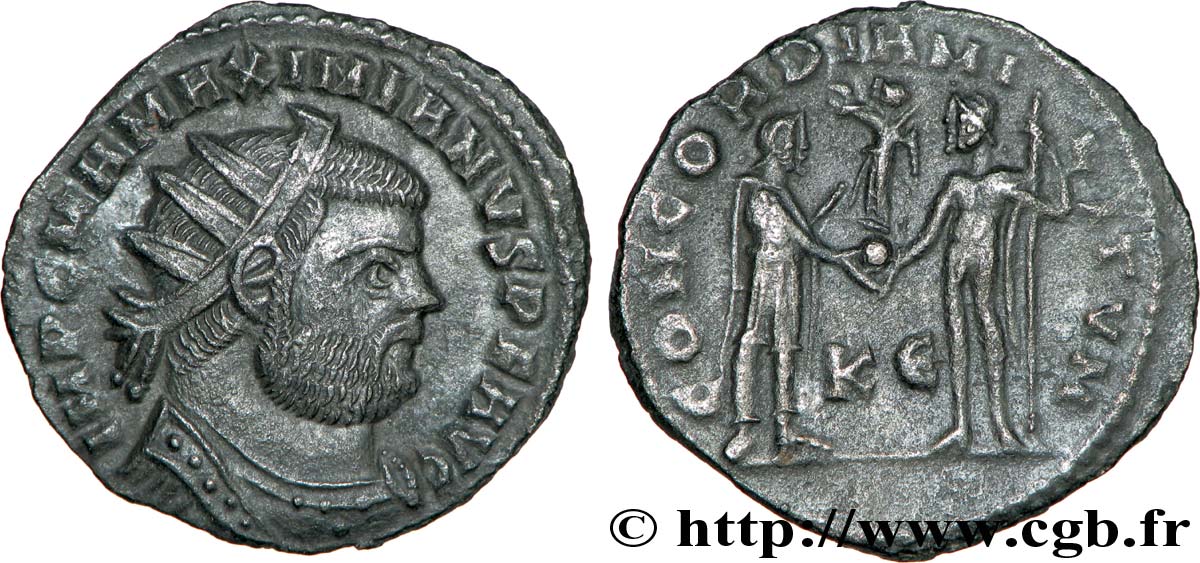 MAXIMIEN HERCULE Pseudo ou néo-aurelianus SUP/TTB+