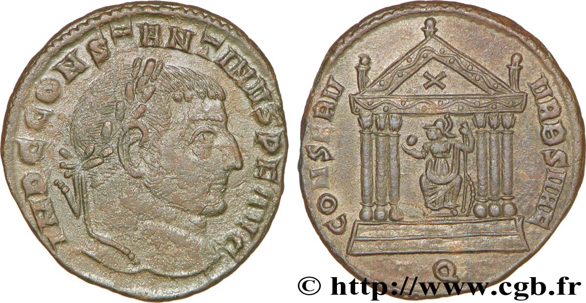 CONSTANTIN Ier LE GRAND Follis ou nummus SUP