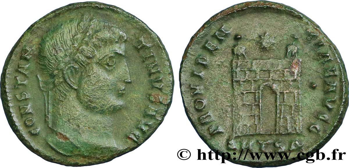 CONSTANTIN Ier LE GRAND Centenionalis ou nummus TB+