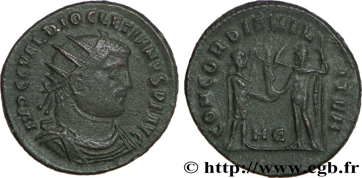 DIOCLÉTIEN Pseudo ou néo-aurelianus TTB