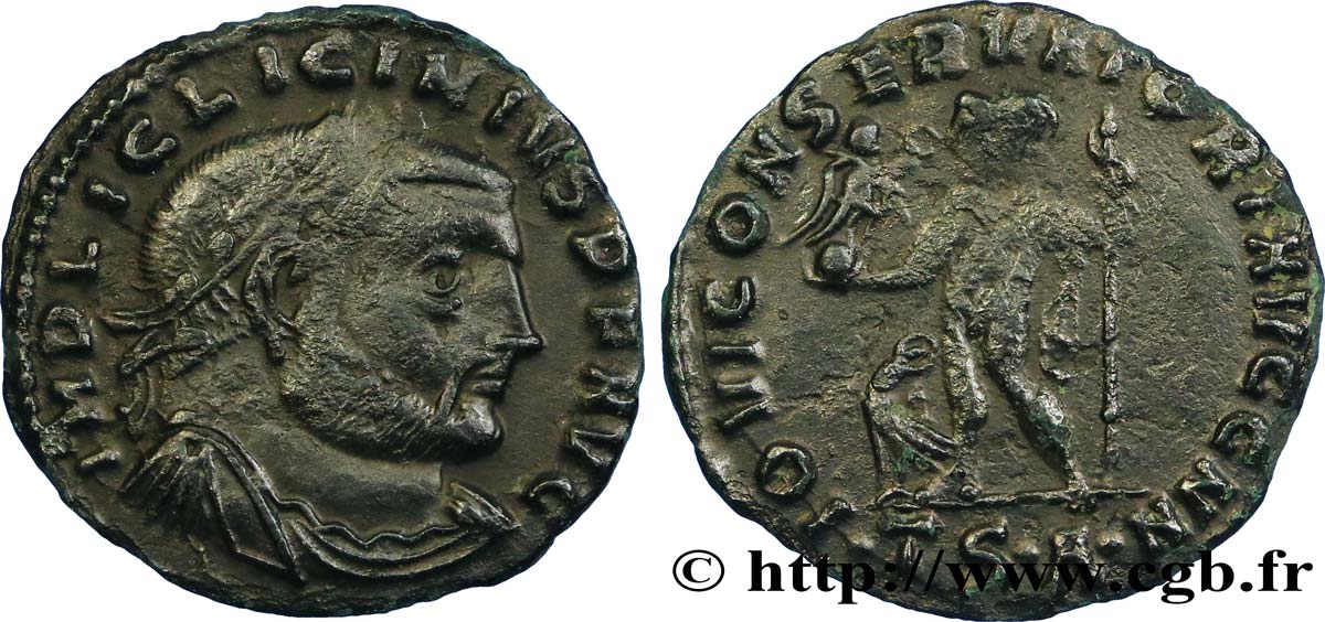 LICINIUS Ier Follis ou nummus TTB