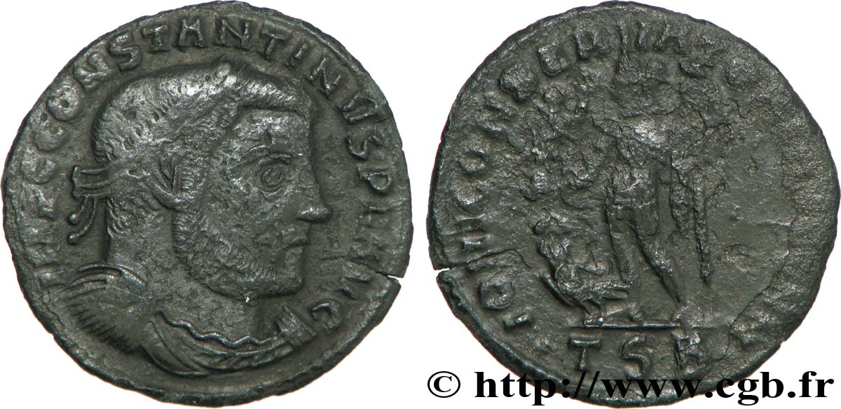 CONSTANTIN Ier LE GRAND Follis ou nummus TB