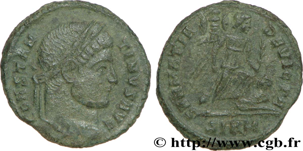 CONSTANTIN Ier LE GRAND Centenionalis ou nummus TTB