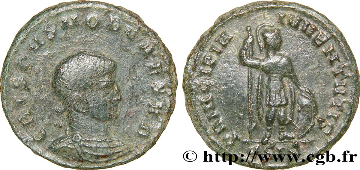 CRISPO Follis ou nummus MB/q.BB