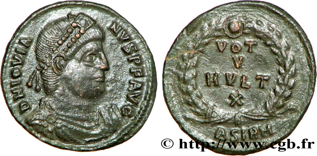 JOVIEN Maiorina ou nummus, (PB, Æ 3) SUP