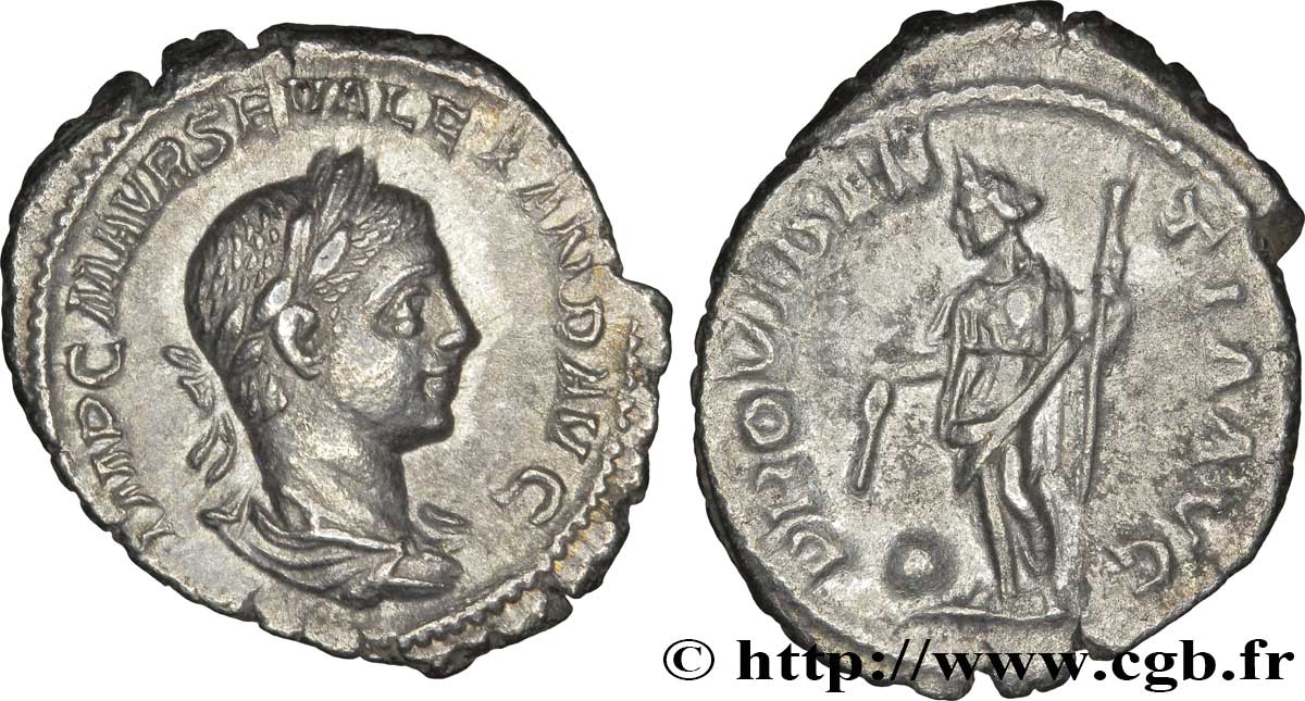 ALEXANDRE SÉVÈRE Denier TTB+/TTB