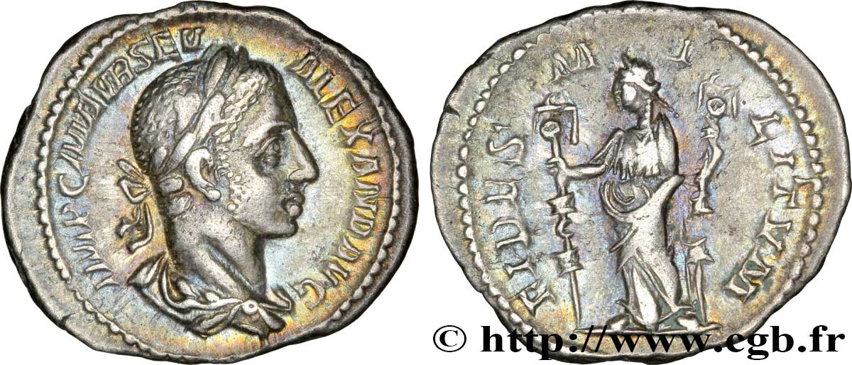 ALEXANDRE SÉVÈRE Denier TTB+