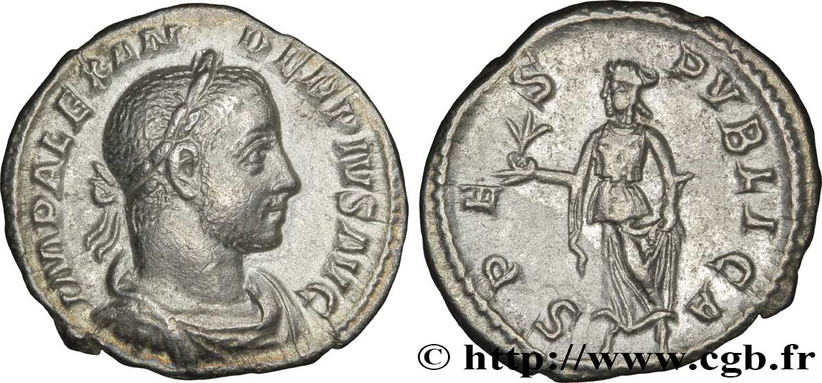 ALEXANDRE SÉVÈRE Denier TTB+