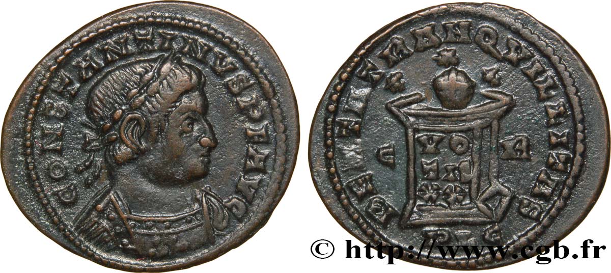 CONSTANTIN Ier LE GRAND Centenionalis ou nummus SUP