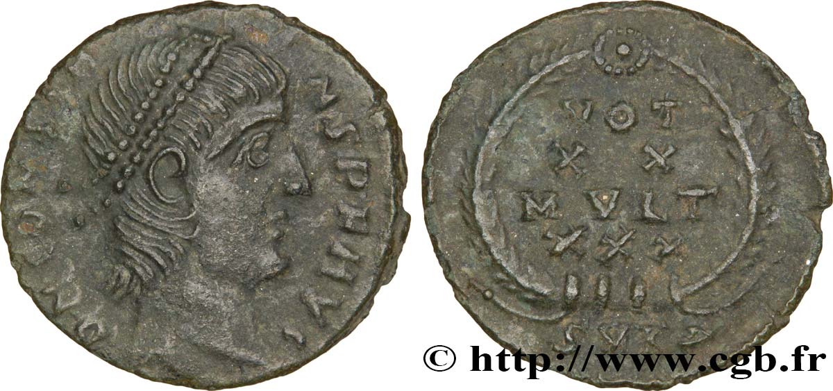 CONSTANS Centenionalis ou nummus TTB