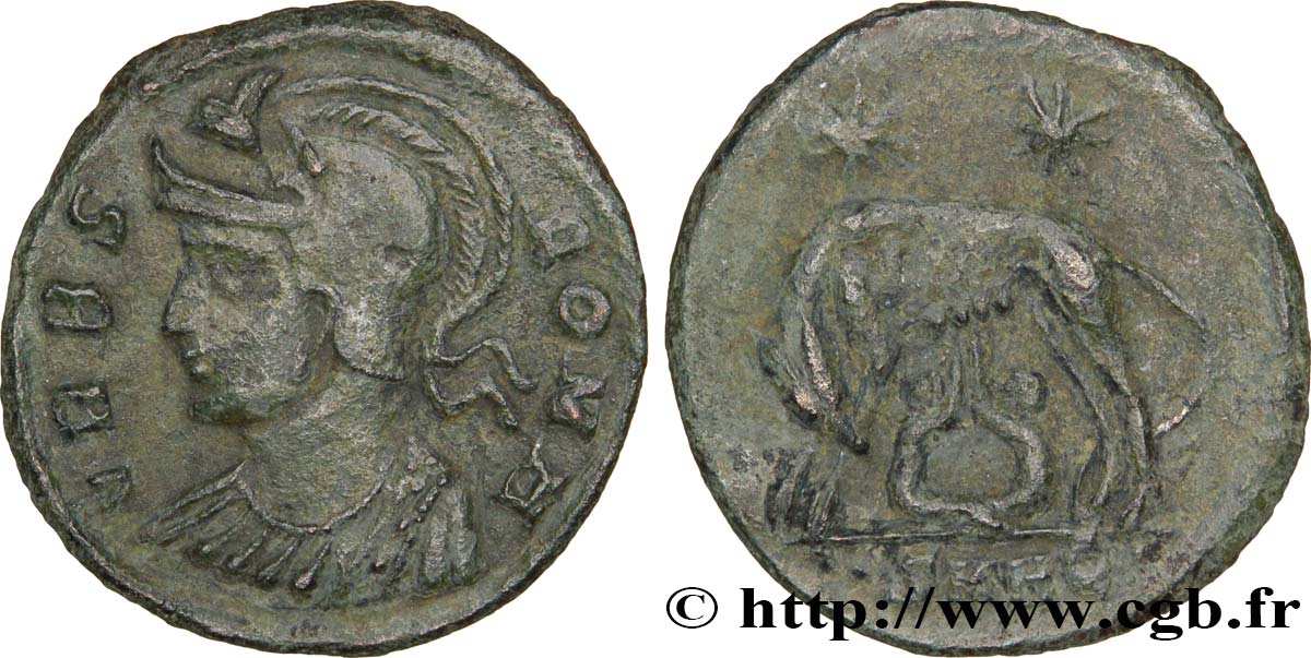 ROME Centenionalis ou nummus TTB/TB