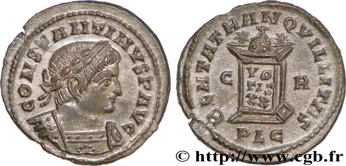 CONSTANTIN Ier LE GRAND Centenionalis ou nummus FDC