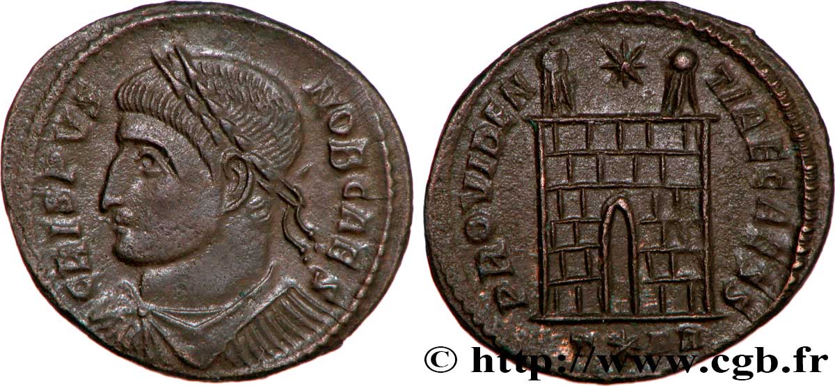CRISPUS Centenionalis ou nummus SPL