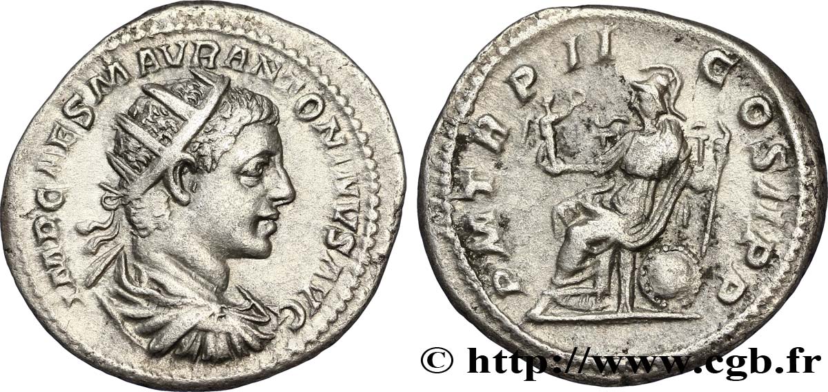 ÉLAGABAL Antoninien TTB+