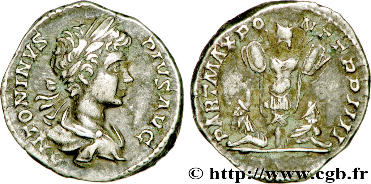 CARACALLA Denier TTB+