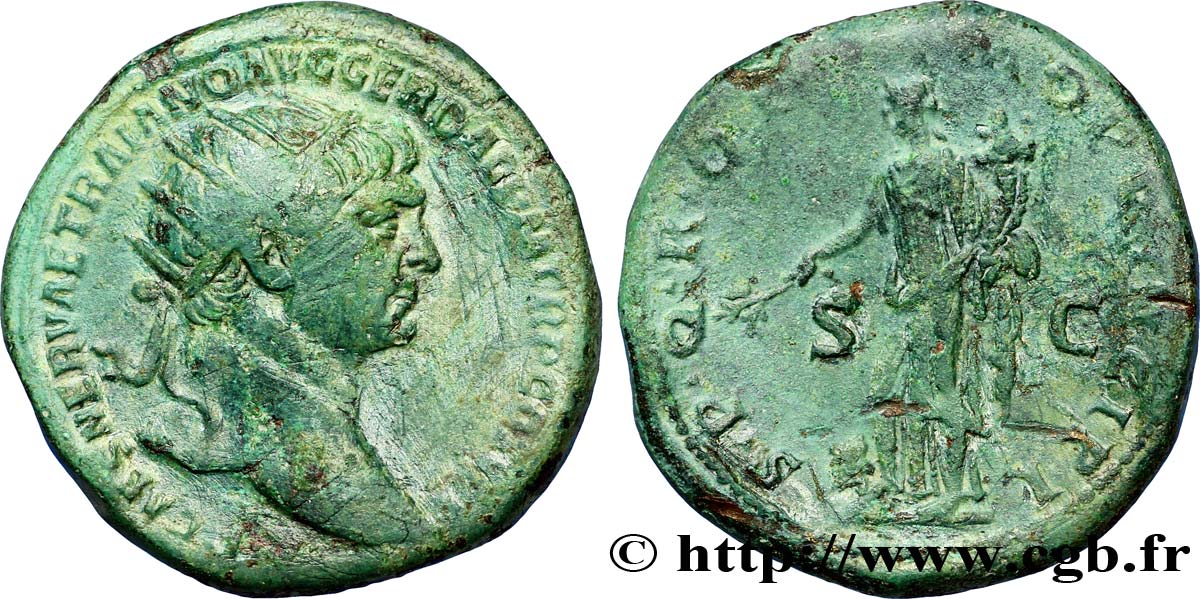 TRAJAN Dupondius TTB