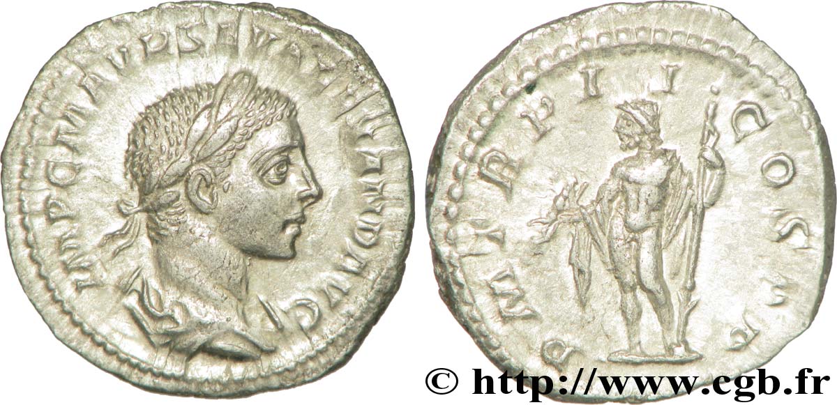 ALEXANDRE SÉVÈRE Denier SPL/SUP