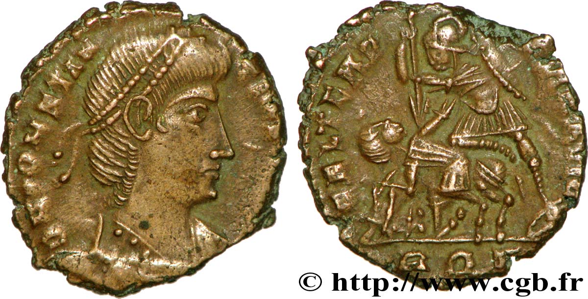 CONSTANCE II Maiorina, (MB, Æ 2) TTB+