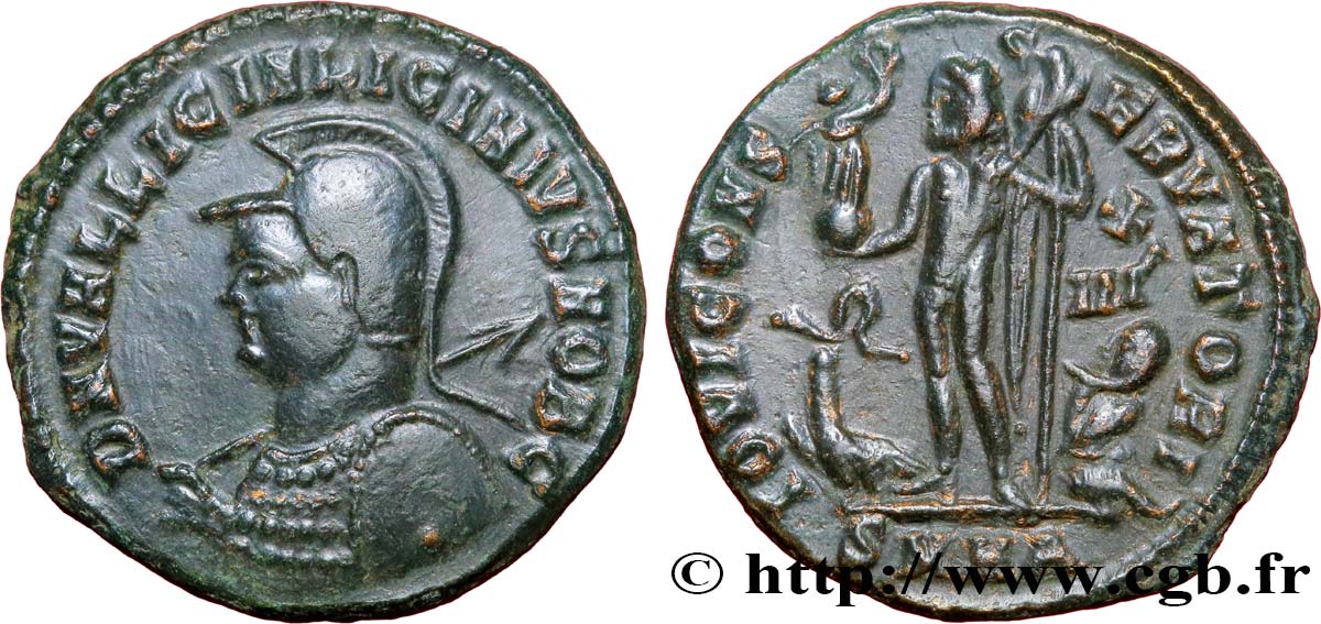 LICINIO II HIJO Follis ou nummus EBC