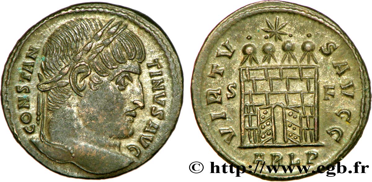 CONSTANTIN Ier LE GRAND Centenionalis ou nummus SPL