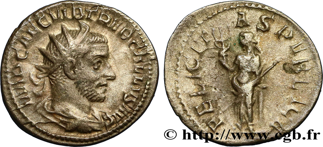 TREBONIANUS GALLUS Antoninien fVZ/SS