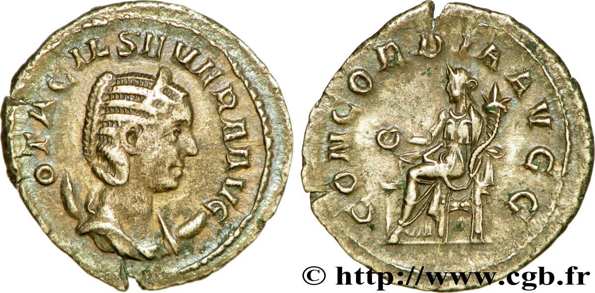 OTACILIA SEVERA Antoninien TTB+