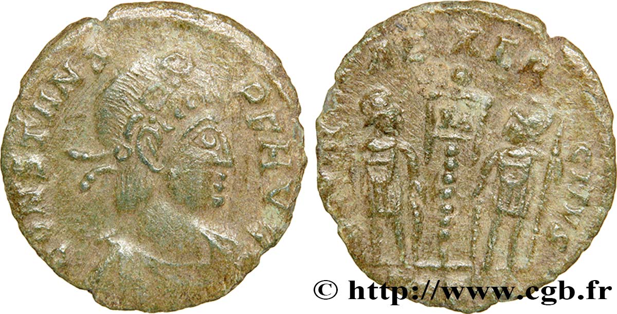 CONSTANS Centenionalis ou nummus TTB+