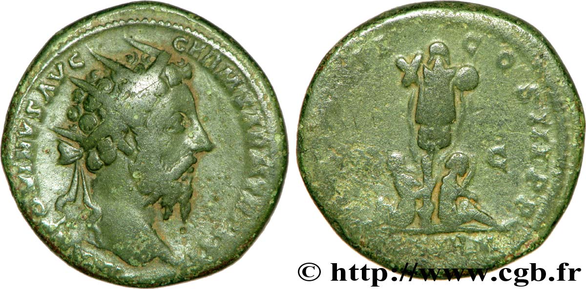 MARC AURÈLE Dupondius TB