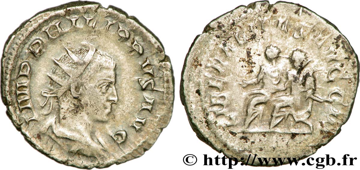 PHILIPPE II Antoninien TTB+/TTB
