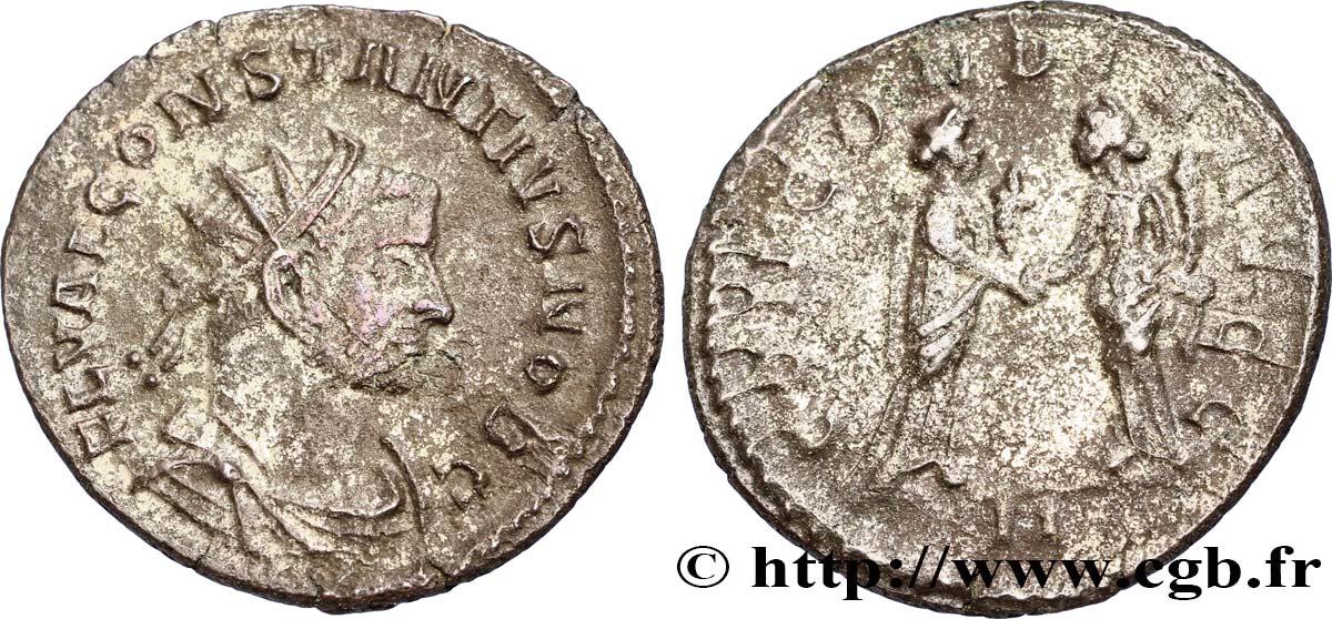 CONSTANCE Ier CHLORE Aurelianus TTB