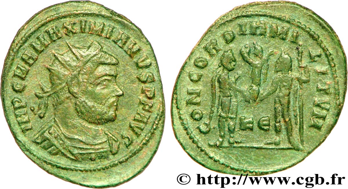 MAXIMIEN HERCULE Pseudo ou néo-aurelianus TTB+