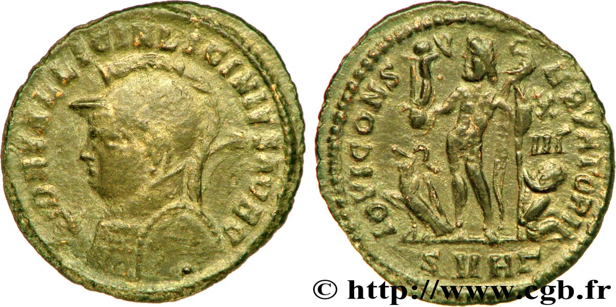LICINIO II HIJO Follis ou nummus MBC