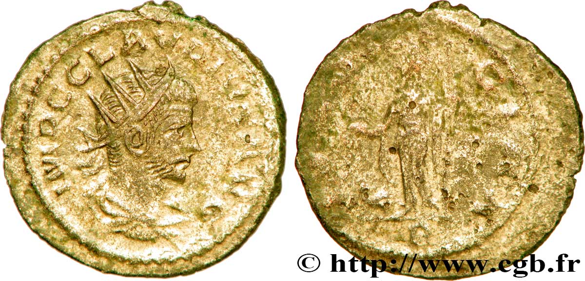 CLAUDIUS II GOTHICUS Antoninien fST/SS