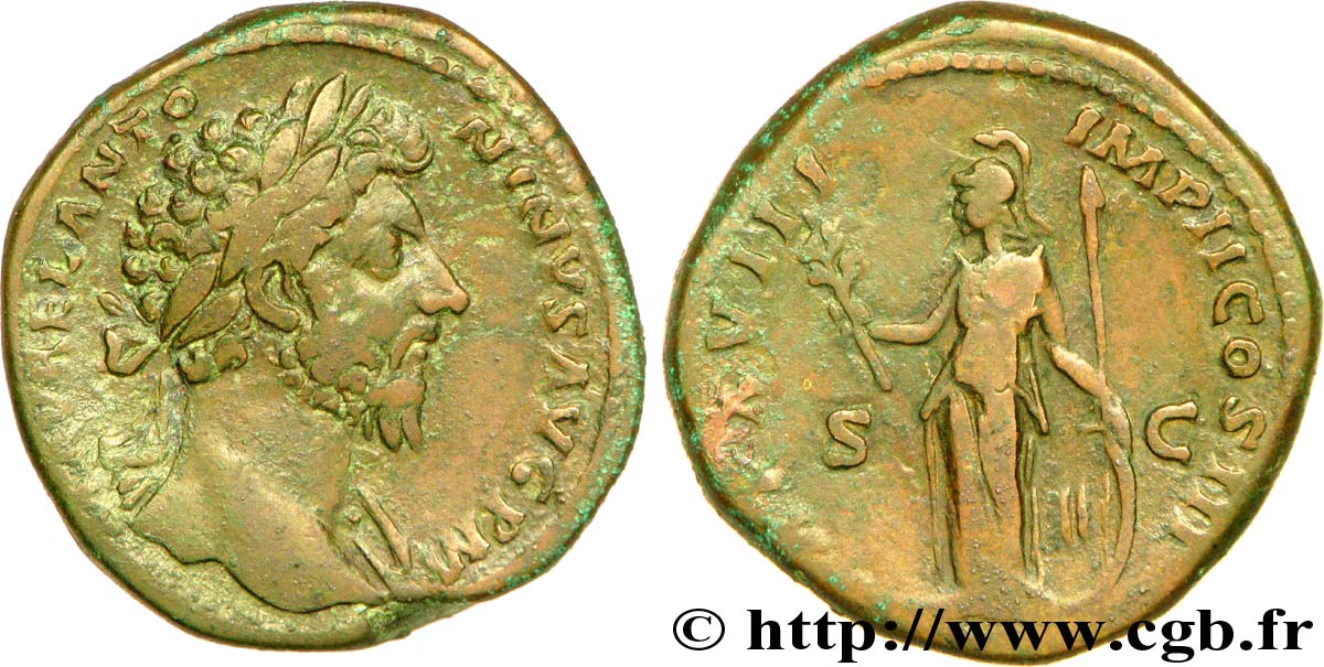 MARC AURÈLE Sesterce TTB