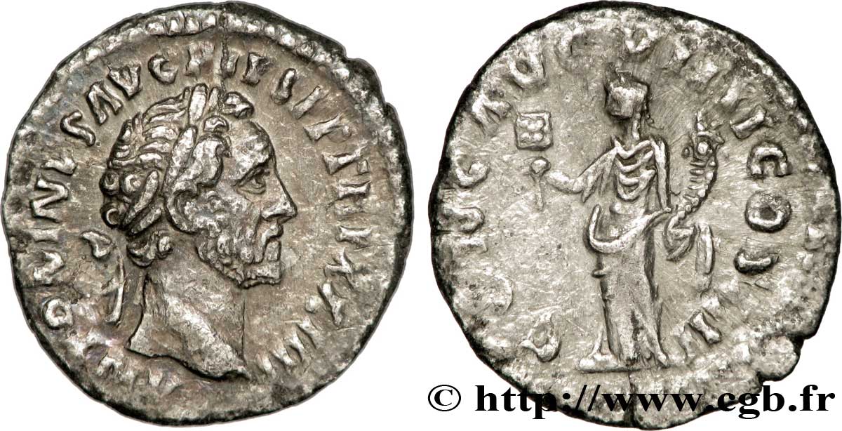 ANTONIN LE PIEUX Denier TB+