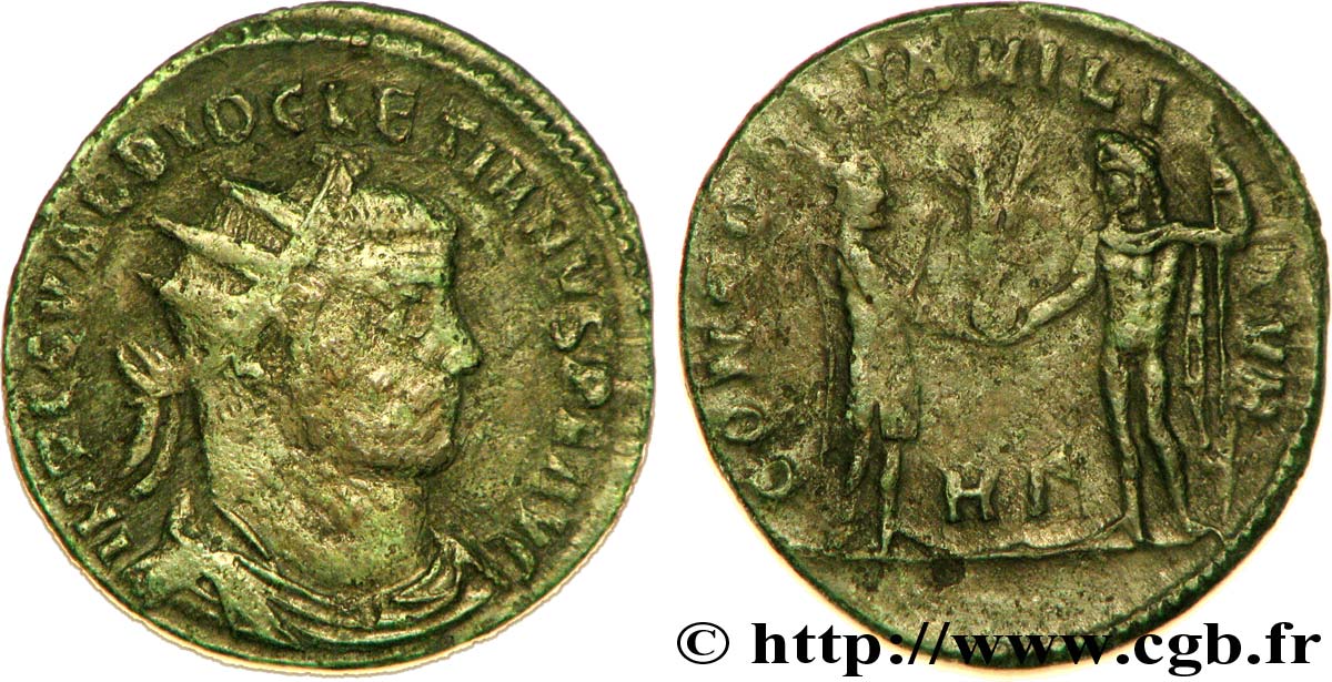 DIOCLÉTIEN Pseudo ou néo-aurelianus TB+