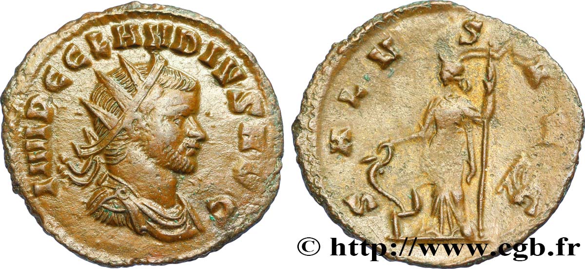 CLAUDIUS II GOTHICUS Antoninien VZ/SS