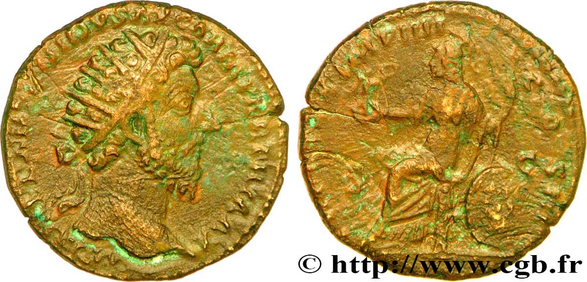 MARC AURÈLE Dupondius TB+