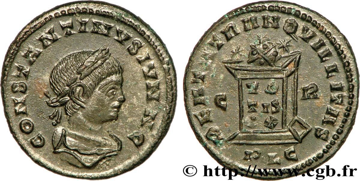 CONSTANTIN II Centenionalis ou nummus FDC