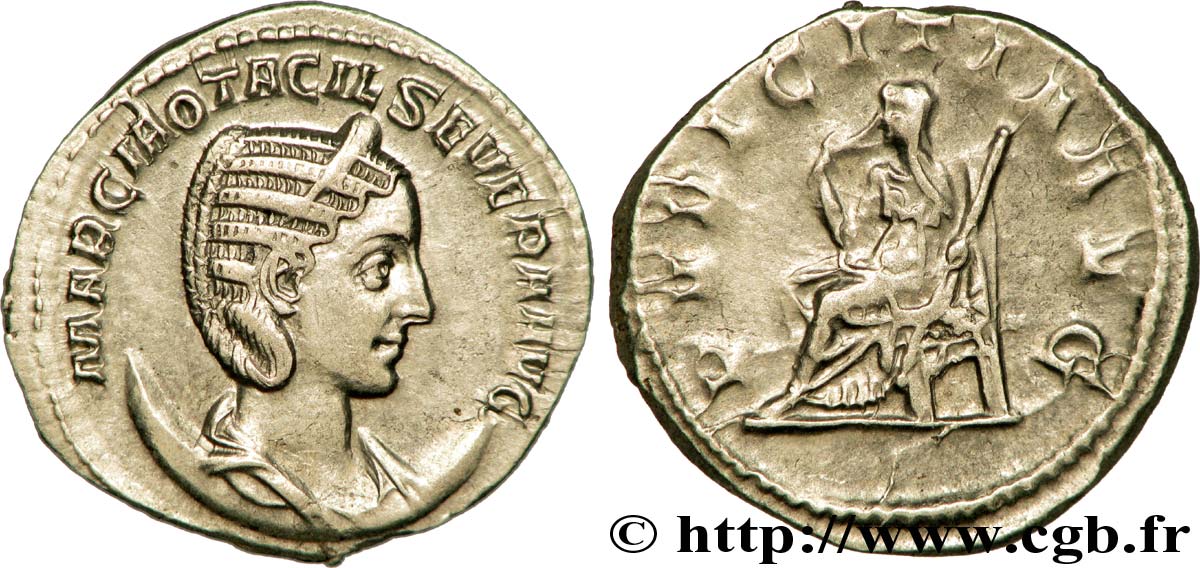 OTACILIA SEVERA Antoninien AU