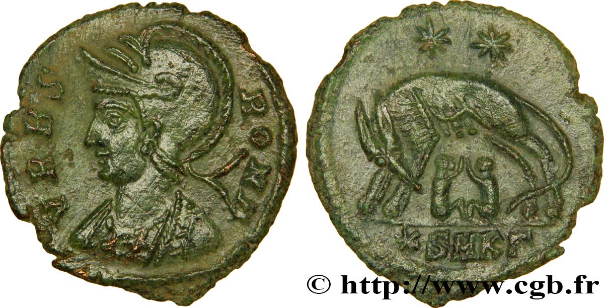 ROMA Centenionalis ou nummus AU