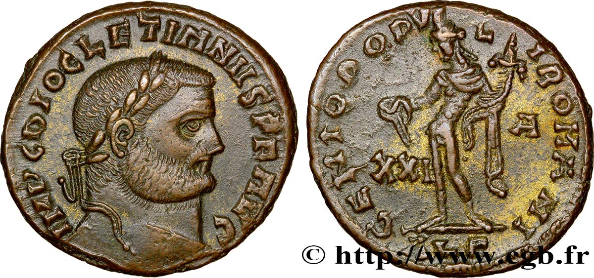 DIOCLÉTIEN Follis ou nummus TTB+