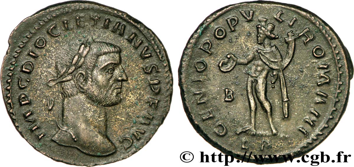 DIOCLÉTIEN Follis ou nummus SUP