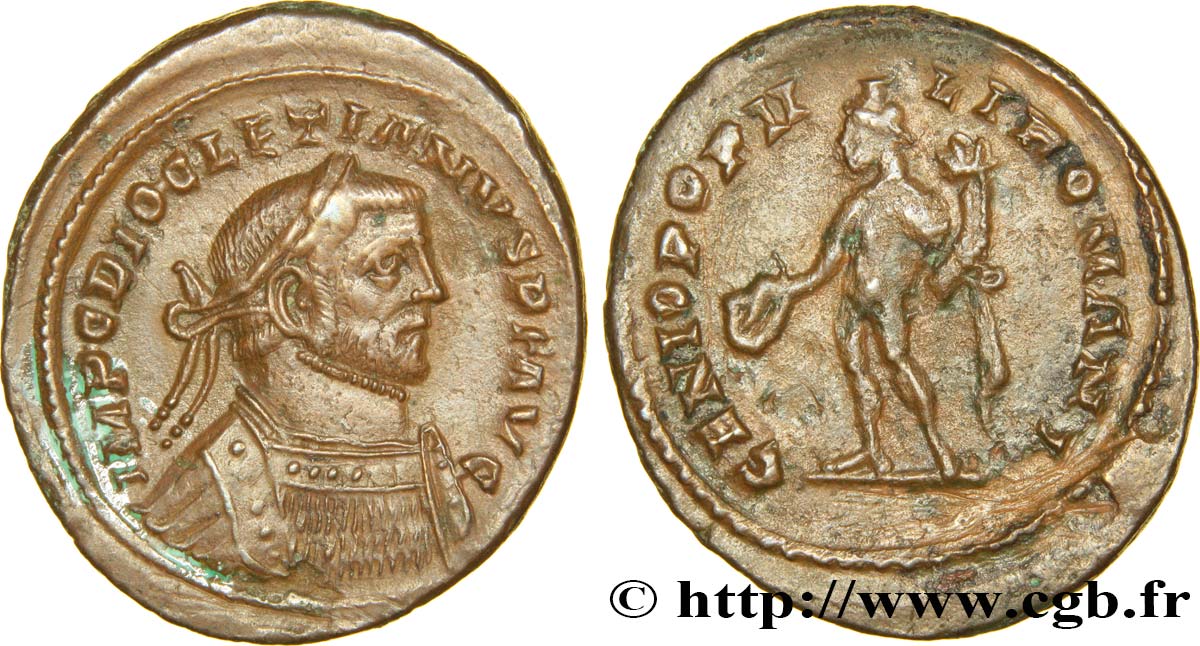 DIOCLÉTIEN Follis ou nummus TTB