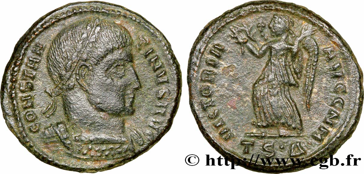 CONSTANTIN Ier LE GRAND Centenionalis ou nummus SUP