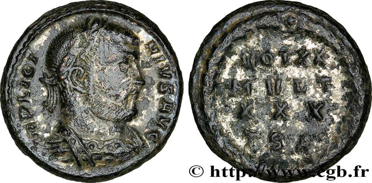 LICINIUS Ier Centenionalis ou nummus TTB