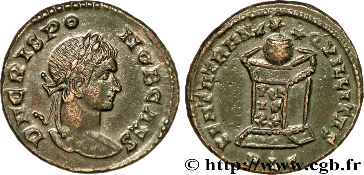 CRISPUS Centenionalis ou nummus SPL