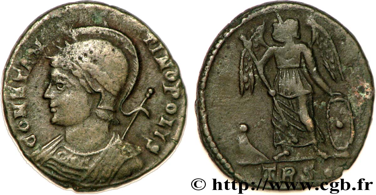 CONSTANTINOPLE Centenionalis ou nummus TTB